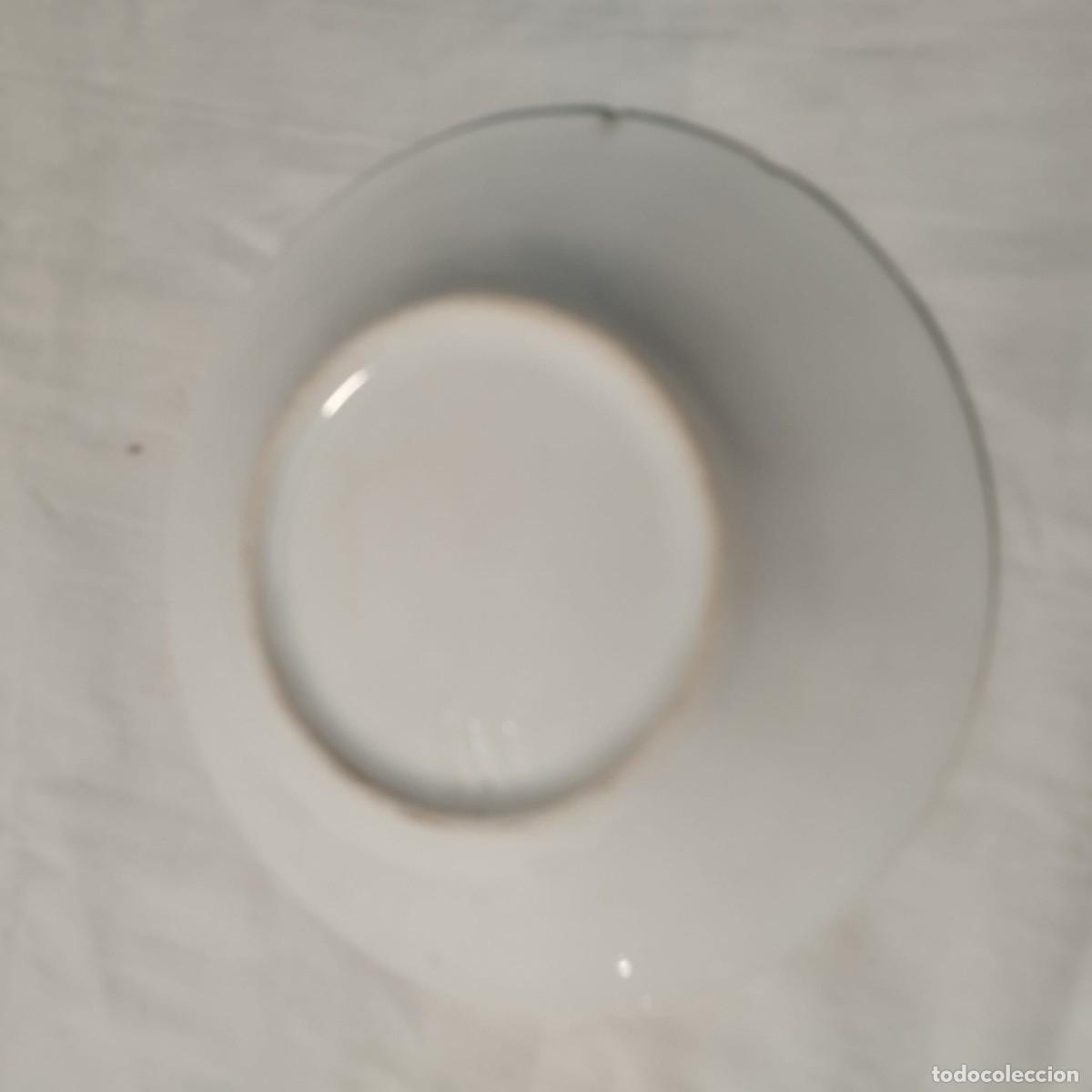 Antig&uuml;edades: TAZA Y PLATO DE &Eacute;POCA ISABELINA - Foto 9