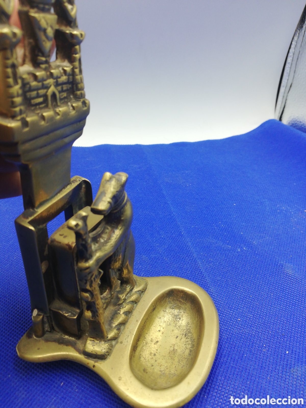 Antig&uuml;edades: Figura de bronce o benditera. - Foto 5