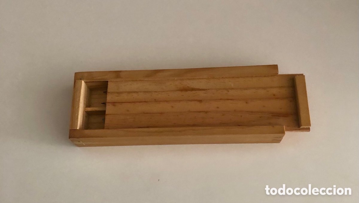 Antig&uuml;edades: Estuche en madera - Foto 2
