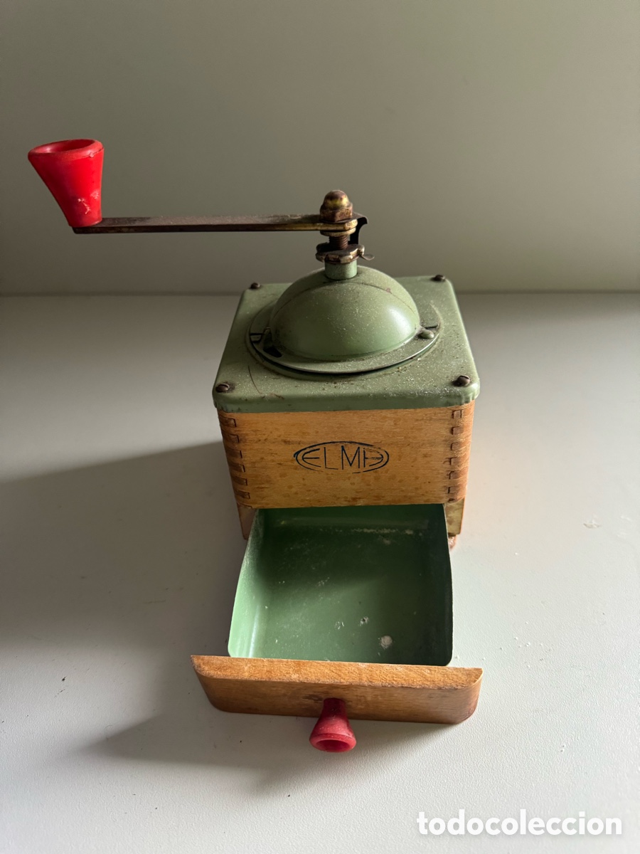 Antig&uuml;edades: Molinillo de caf&eacute; antiguo - Foto 2