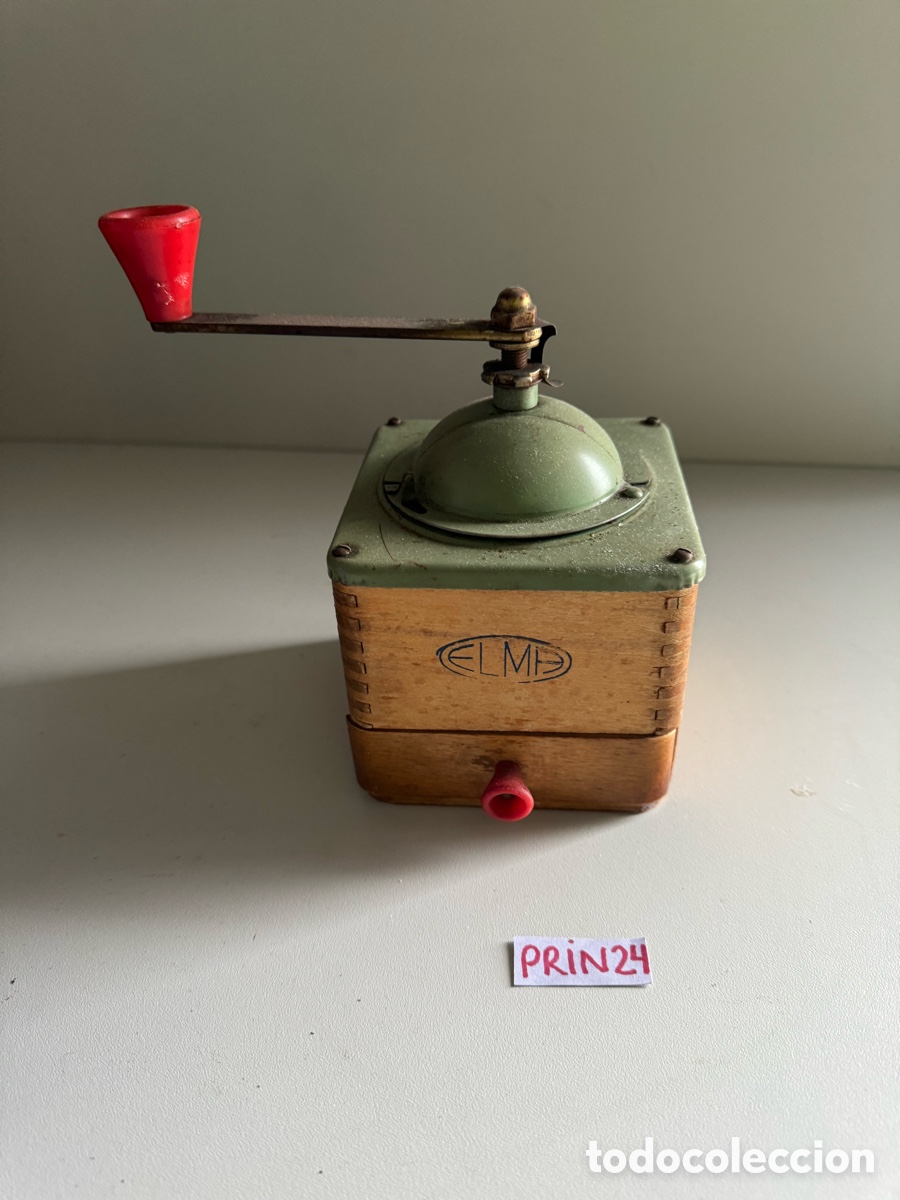 Antig&uuml;edades: Molinillo de caf&eacute; antiguo