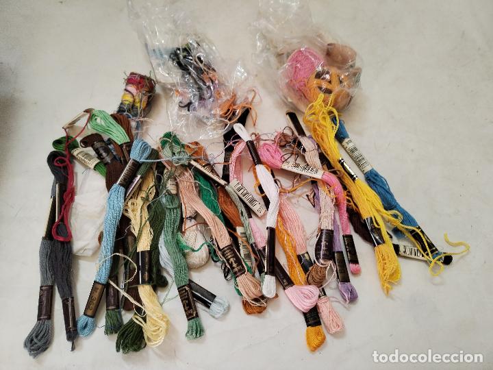 Antig&uuml;edades: lote de hilos anchor - Foto 1