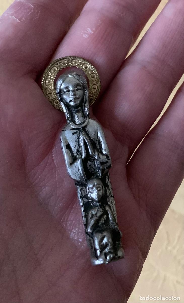 Antig&uuml;edades: VIRGEN CON NI&Ntilde;O MINIATURA - Foto 9