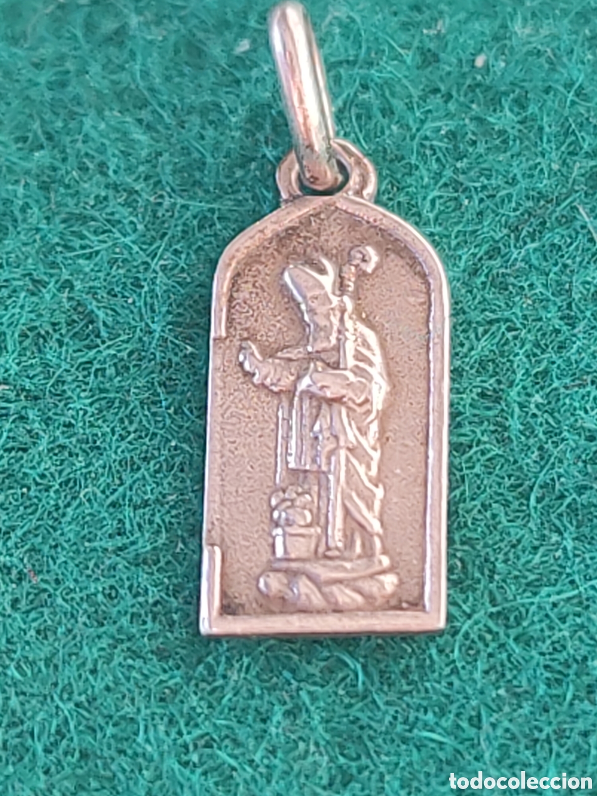 Antig&uuml;edades: ANTIGUA MEDALLA EN PLATA PUNZONADA. - Foto 1