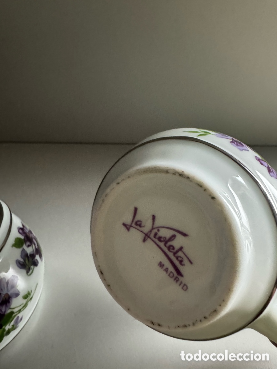 Antig&uuml;edades: Porcelana la violeta Madrid - Foto 2