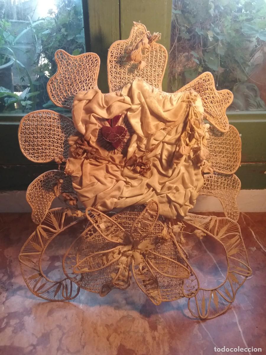 Antig&uuml;edades: MUY RARO CORAZ&Oacute;N DE JESUS - Foto 1