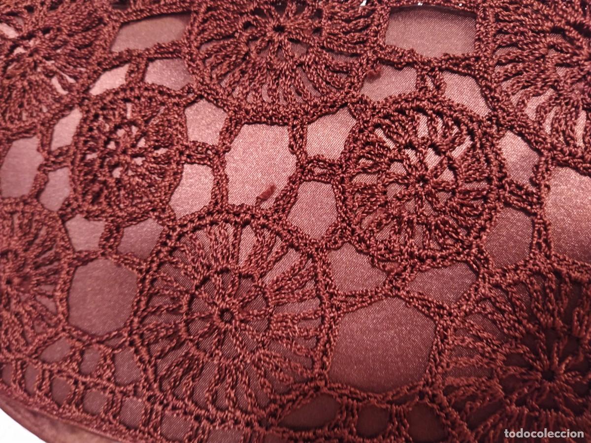 Antig&uuml;edades: Bolso flecos marr&oacute;n - Foto 8