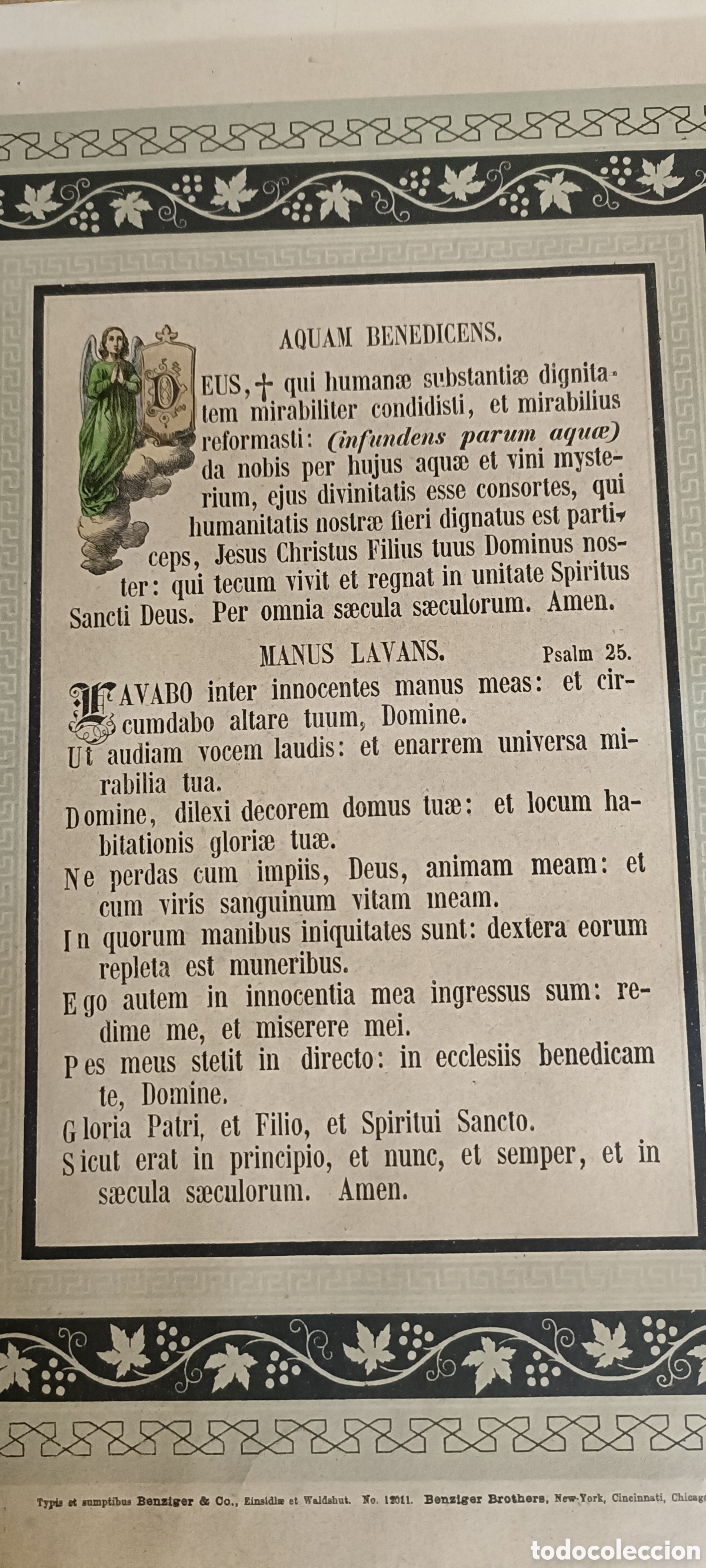 Antig&uuml;edades: sacra de altar en latin - Foto 3