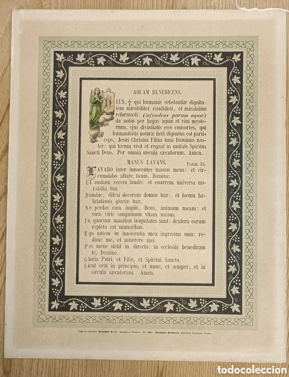 Antig&uuml;edades: sacra de altar en latin - Foto 1