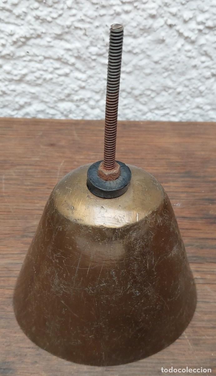 Antig&uuml;edades: CAMPANA DE BRONCE, ARTESANAL - Foto 5