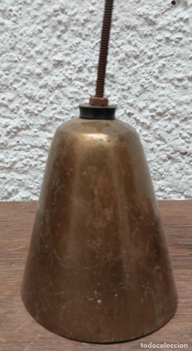 Antig&uuml;edades: CAMPANA DE BRONCE, ARTESANAL - Foto 8