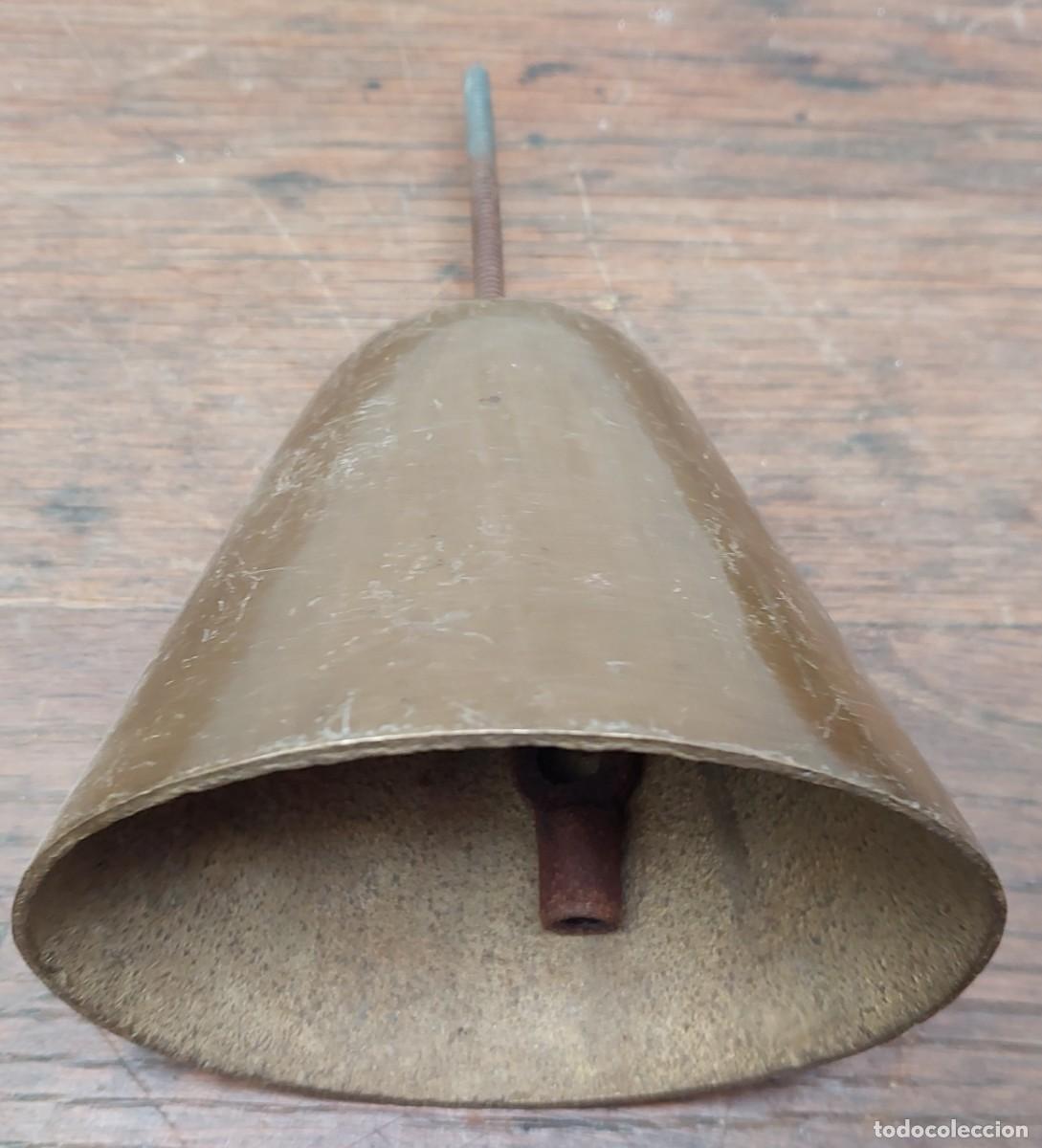 Antig&uuml;edades: CAMPANA DE BRONCE, ARTESANAL - Foto 9