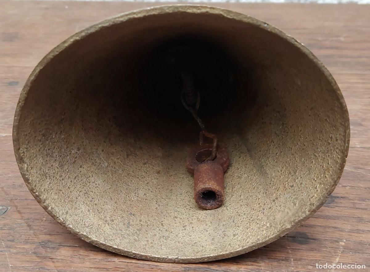 Antig&uuml;edades: CAMPANA DE BRONCE, ARTESANAL - Foto 10