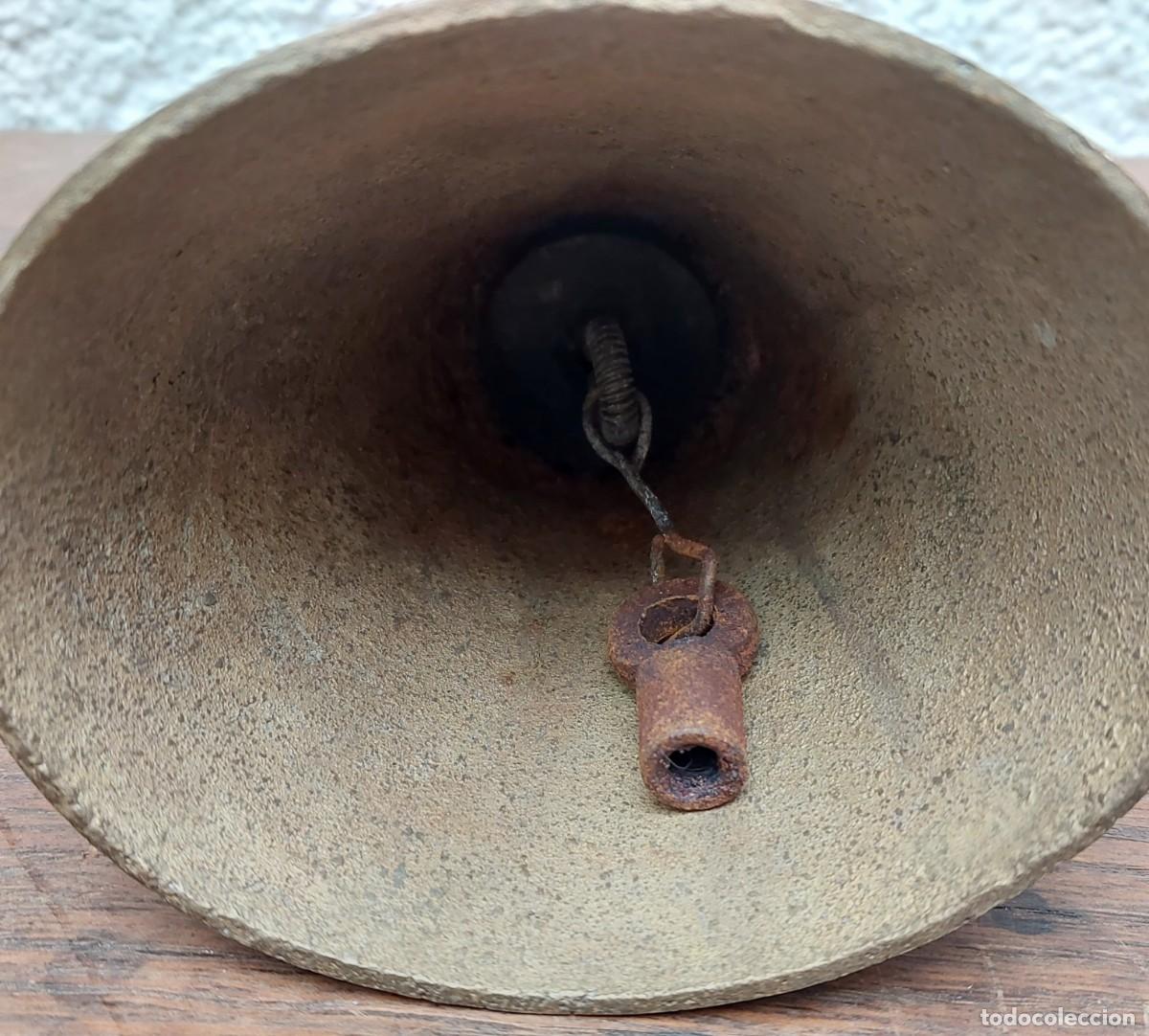 Antig&uuml;edades: CAMPANA DE BRONCE, ARTESANAL - Foto 11