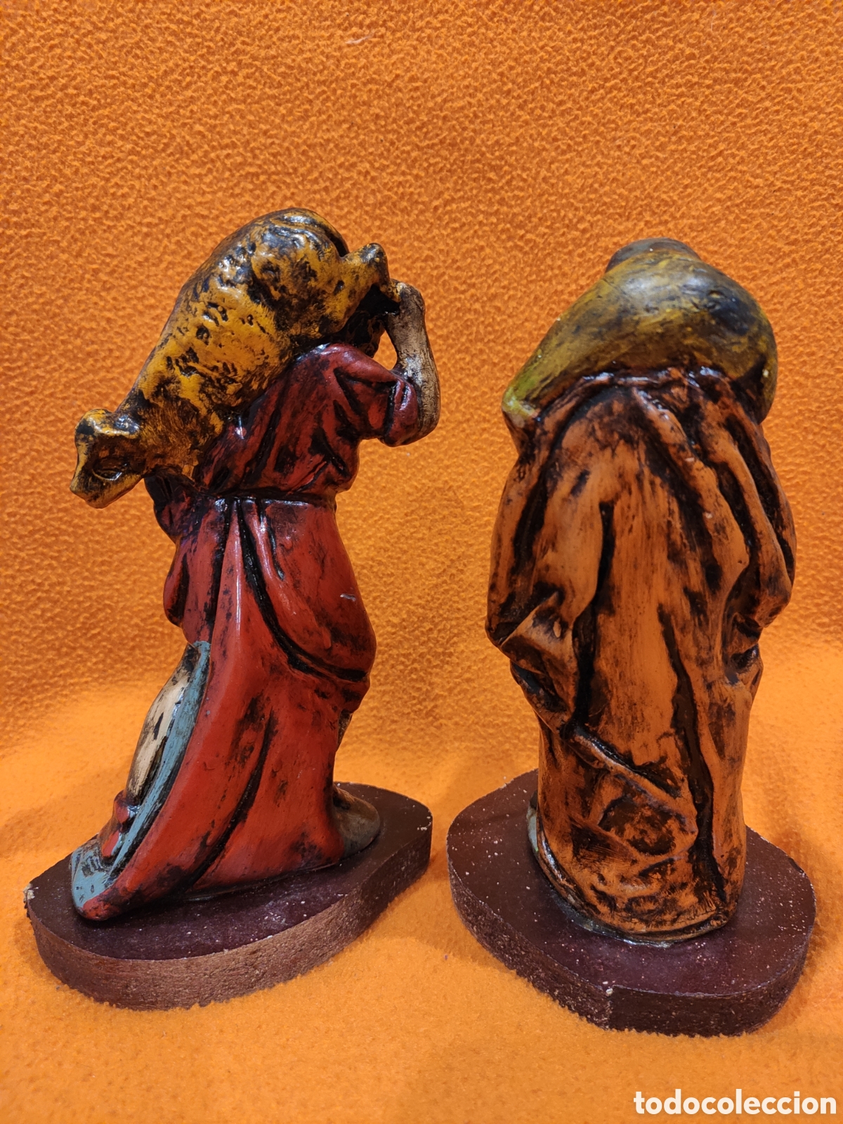 Antig&uuml;edades: Conjunto 2 pastores antiguos. - Foto 2