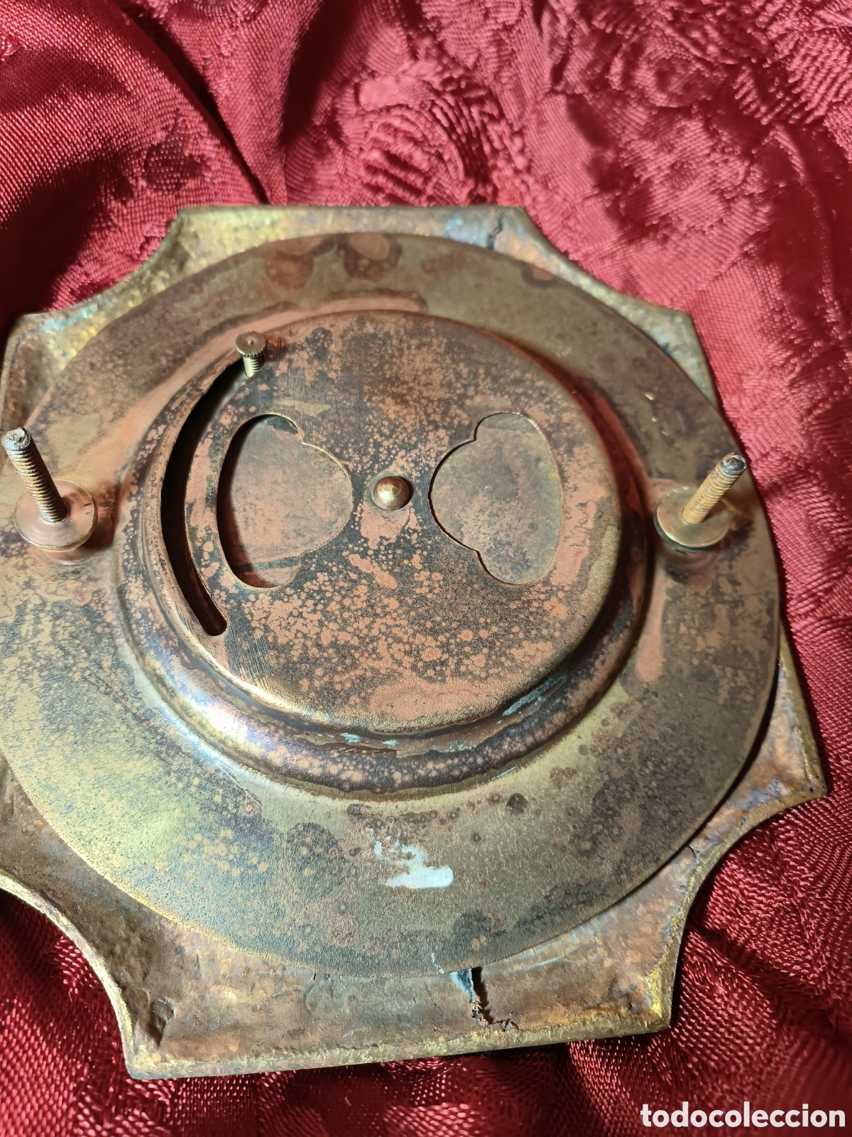 Antig&uuml;edades: Mirilla Modernista. Bronce. - Foto 2