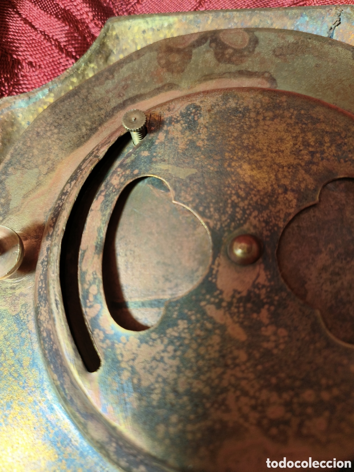 Antig&uuml;edades: Mirilla Modernista. Bronce. - Foto 6