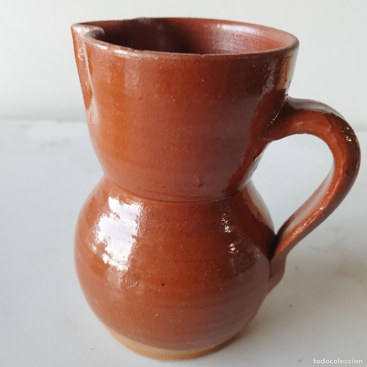 Antig&uuml;edades: JARRA BARRO APROXIMADO 17 CM - Foto 3