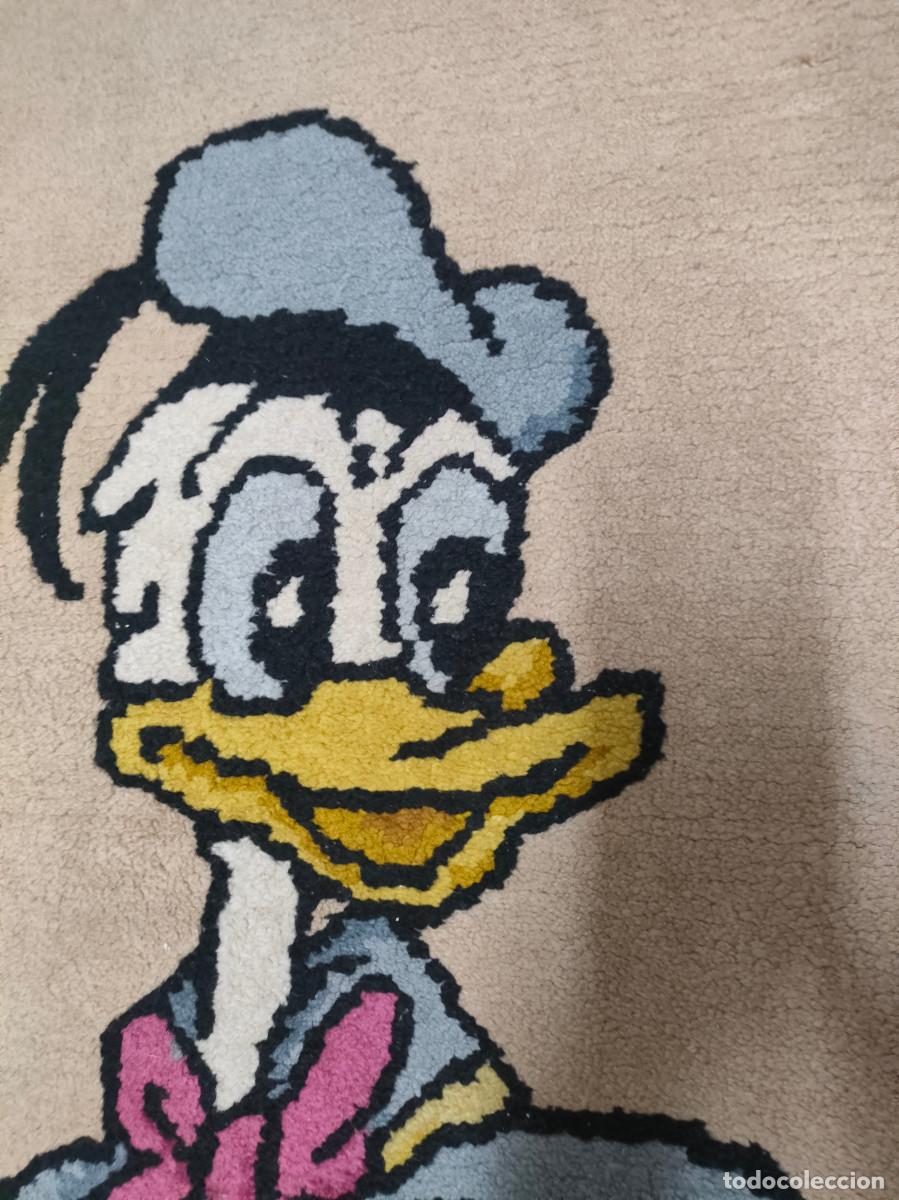 Antig&uuml;edades: Alfombra de pie de cama, Donald - Foto 2