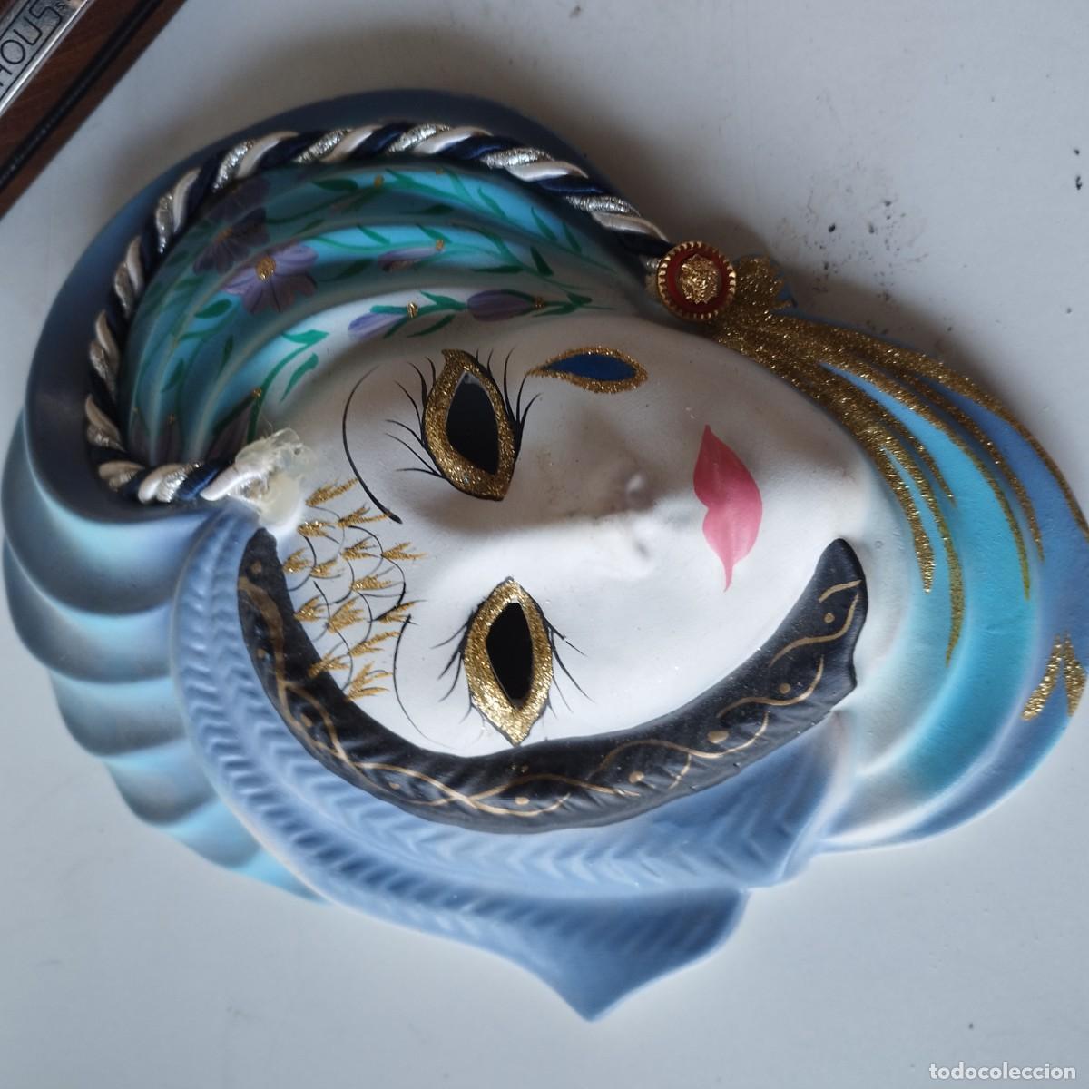 Antig&uuml;edades: MASCARA, APROXIMADAMENTE 21 CM - Foto 1