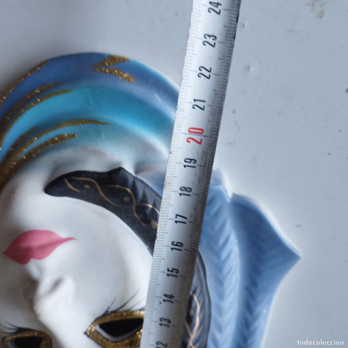 Antig&uuml;edades: MASCARA, APROXIMADAMENTE 21 CM - Foto 3