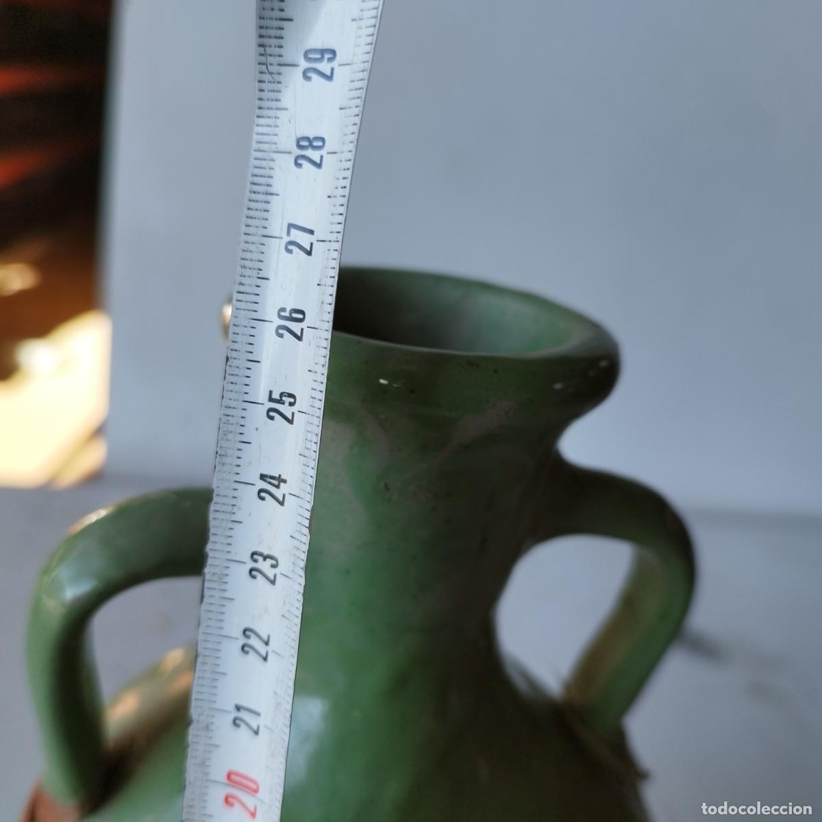 Antig&uuml;edades: ANFORA CERAMICA 26 CM - Foto 5