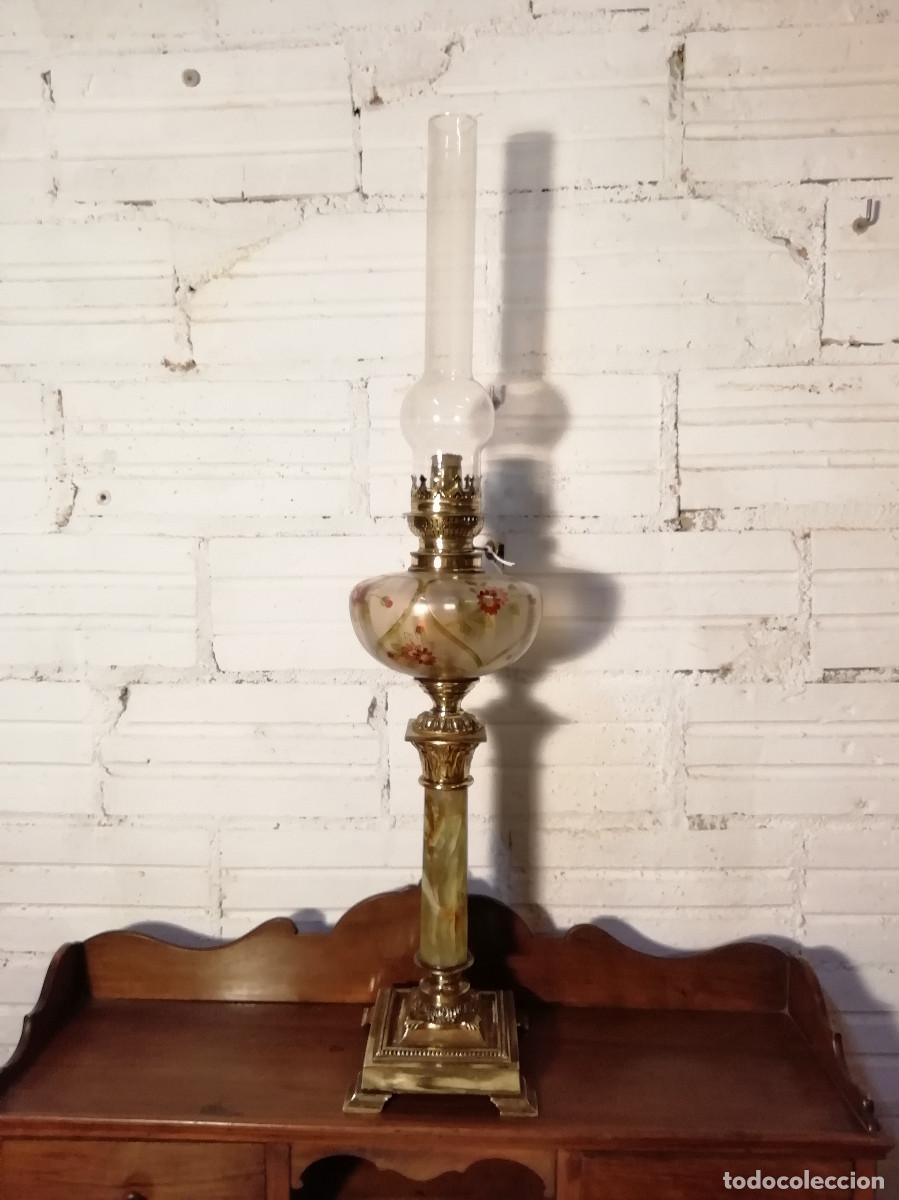 Antig&uuml;edades: Precioso quinqu&eacute; antiguo - Foto 1