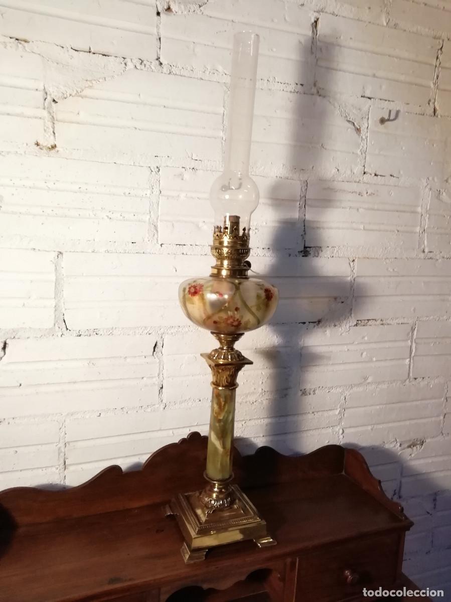 Antig&uuml;edades: Precioso quinqu&eacute; antiguo - Foto 4