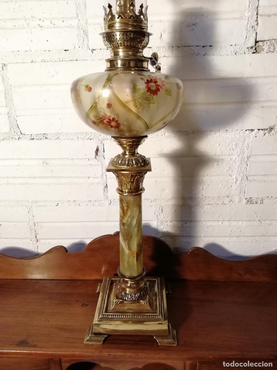 Antig&uuml;edades: Precioso quinqu&eacute; antiguo - Foto 2