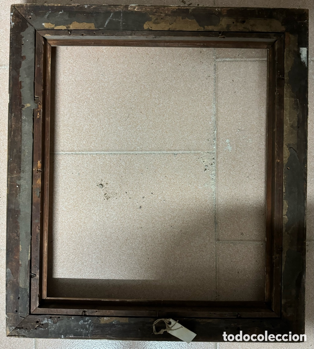 Antig&uuml;edades: Marco dorado del siglo XIX - Foto 6