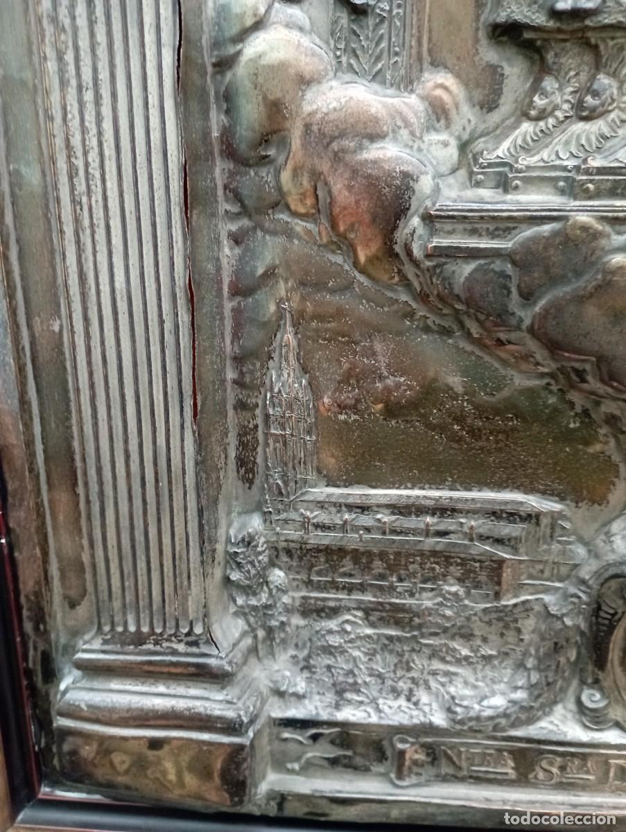 Antig&uuml;edades: Virgen de Bego&ntilde;a con marco dorado. - Foto 5