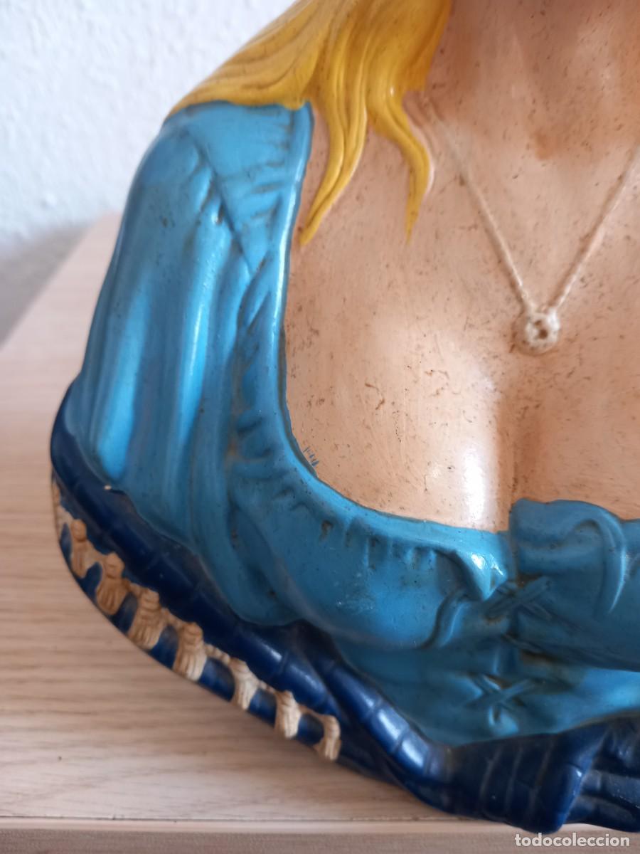 Antig&uuml;edades: PRECIOSA FIGURA DE LA VIRGEN - Foto 3