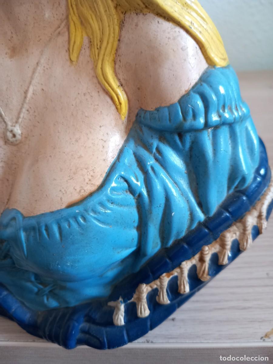 Antig&uuml;edades: PRECIOSA FIGURA DE LA VIRGEN - Foto 4