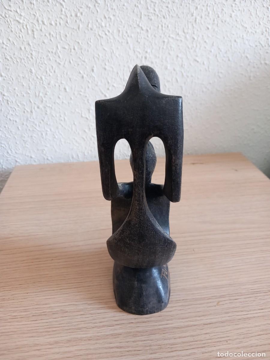 Antig&uuml;edades: ESCULTURA DE MADERA - Foto 4