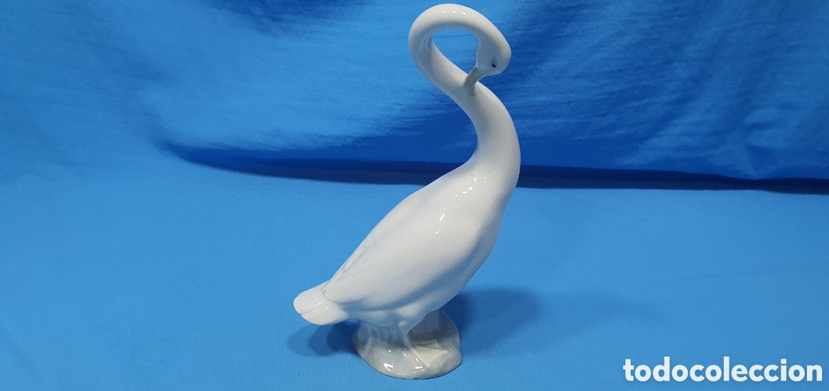 Antig&uuml;edades: CISNE DE LLADRO PORCELANA - Foto 3