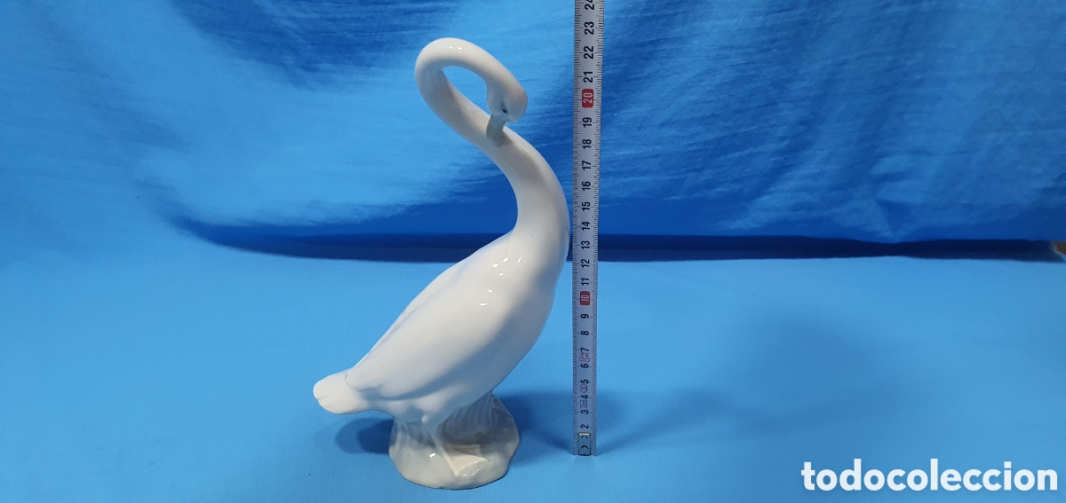 Antig&uuml;edades: CISNE DE LLADRO PORCELANA - Foto 5