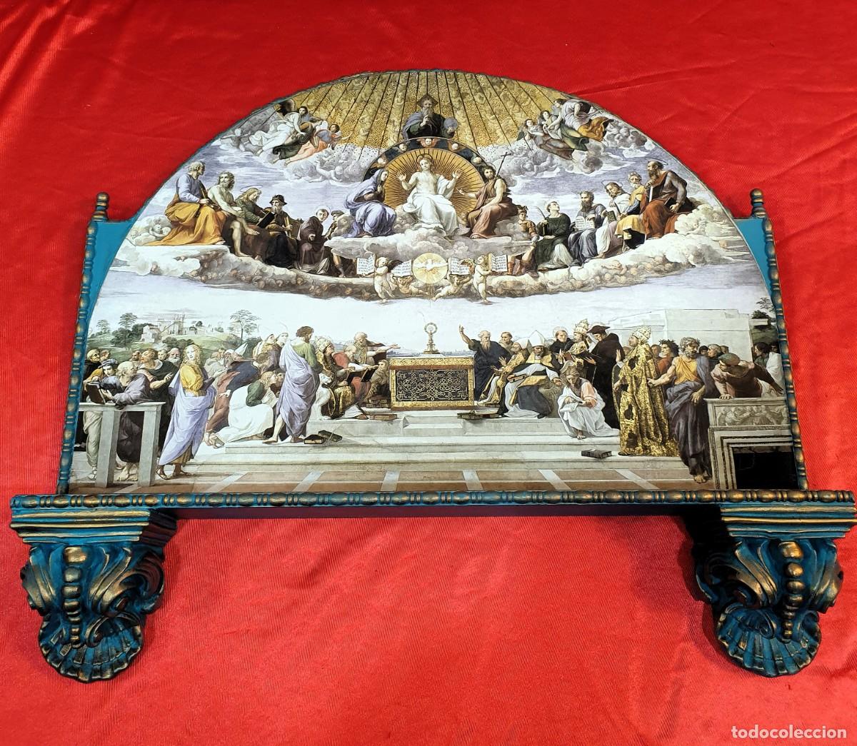 Antig&uuml;edades: MENSULA DECORACION RELIGIOSA - Foto 2