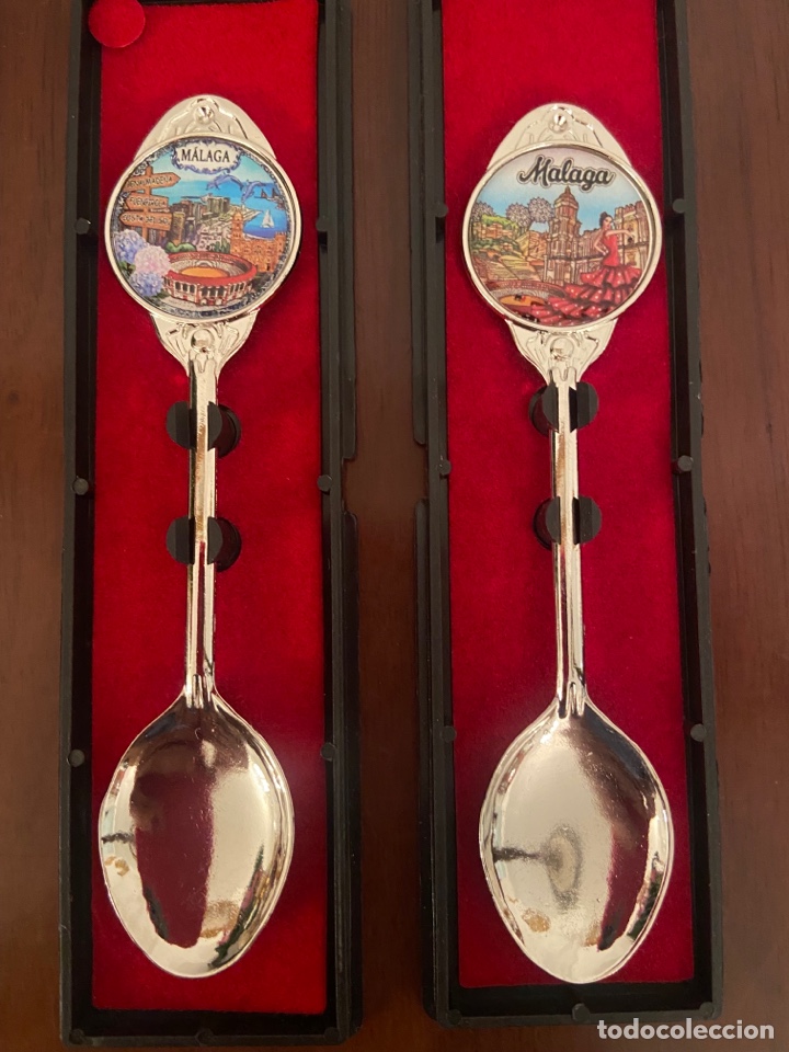 Antig&uuml;edades: Cucharas malaga - Foto 1