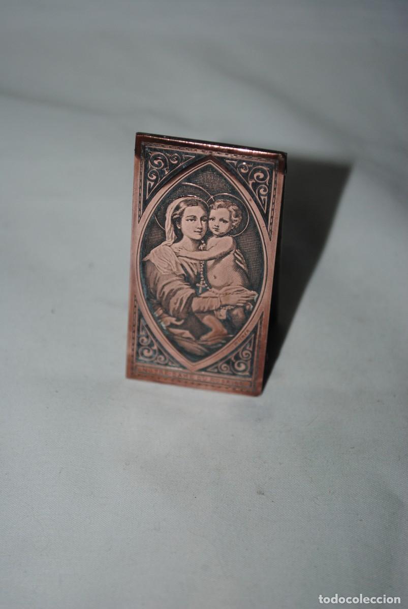 Antig&uuml;edades: CUADRITO DE NUESTRA SE&Ntilde;ORA DEL ROSARIO . - Foto 1