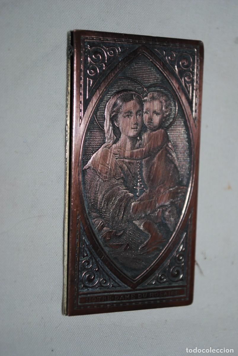 Antig&uuml;edades: CUADRITO DE NUESTRA SE&Ntilde;ORA DEL ROSARIO . - Foto 3
