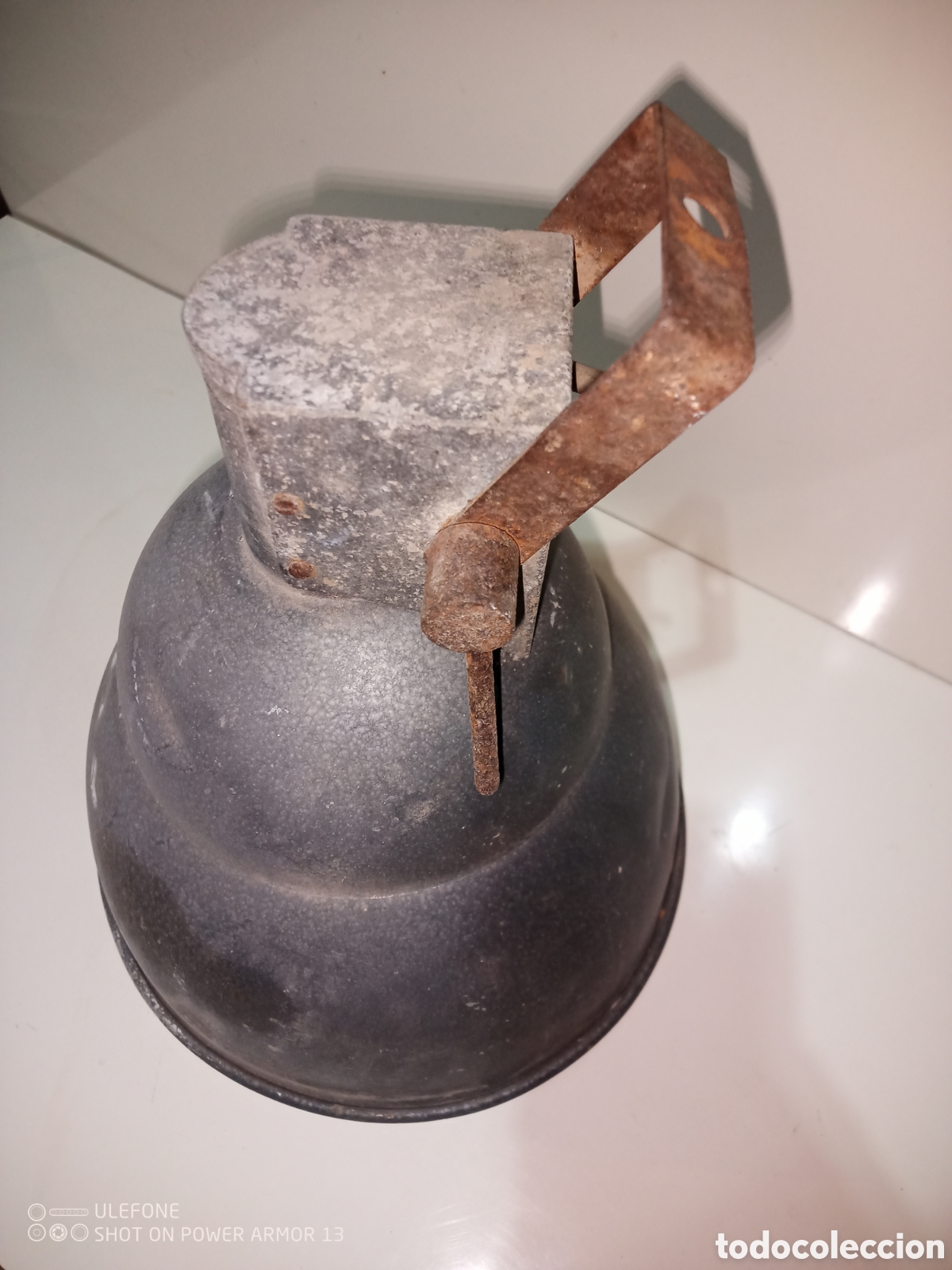 Antig&uuml;edades: Foco industrial aluminio - Foto 3