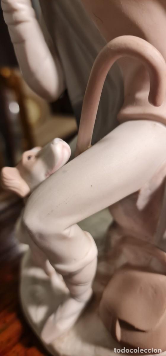 Antig&uuml;edades: Lampara sobremesa Lladr&oacute; pastor. - Foto 5