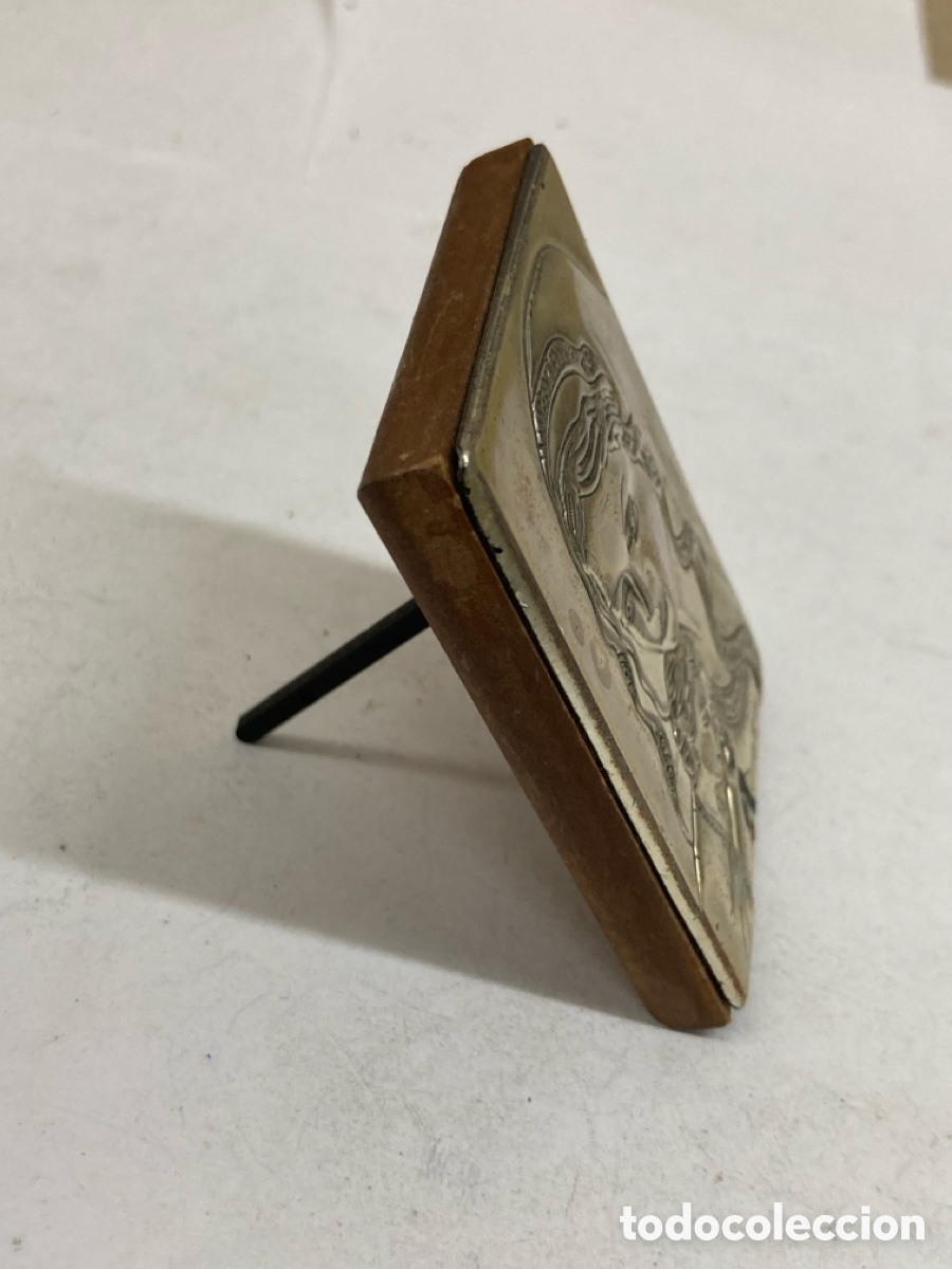 Antig&uuml;edades: Estampado plata religiosa - Foto 2