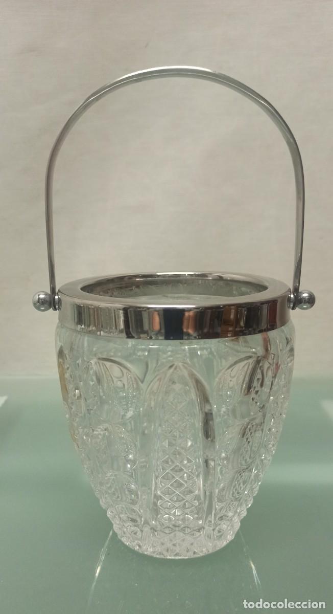 Antig&uuml;edades: Cubitera Cristal tallado. - Foto 1