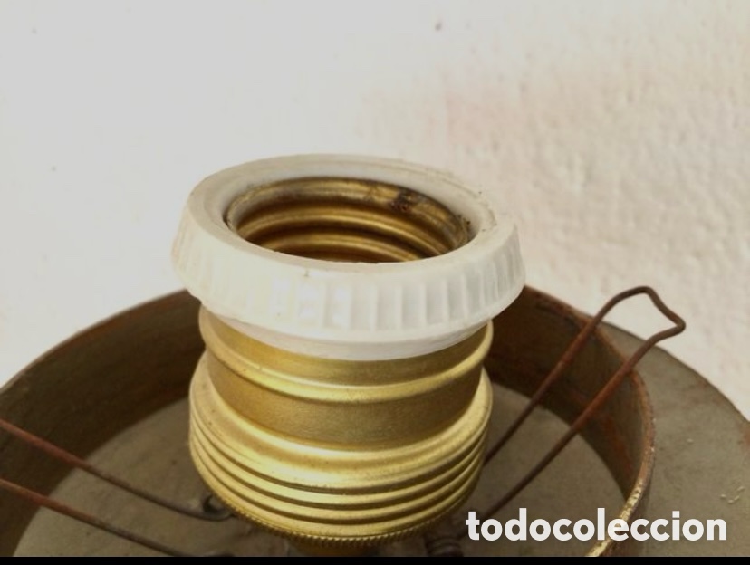 Antig&uuml;edades: ANTIGUO APLIQUE HIERRO DORADO - Foto 10