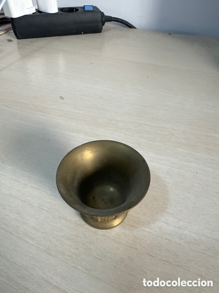 Antig&uuml;edades: ESTAMOS LIQUIDANDO. Mortero de bronce - Foto 3