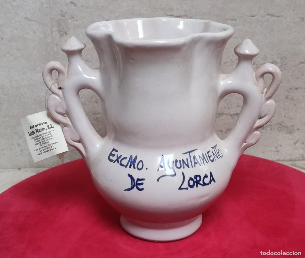 Antig&uuml;edades: JARRA DE CINCO PICOS - CER&Aacute;MICA TRADICIONAL DE LORCA - Foto 2