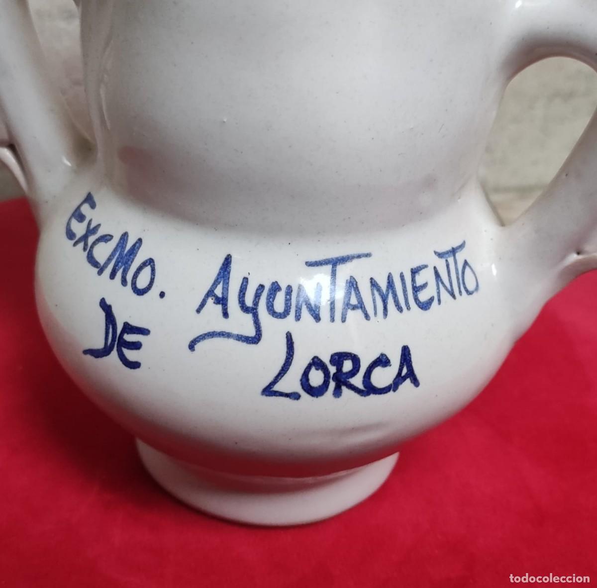 Antig&uuml;edades: JARRA DE CINCO PICOS - CER&Aacute;MICA TRADICIONAL DE LORCA - Foto 3