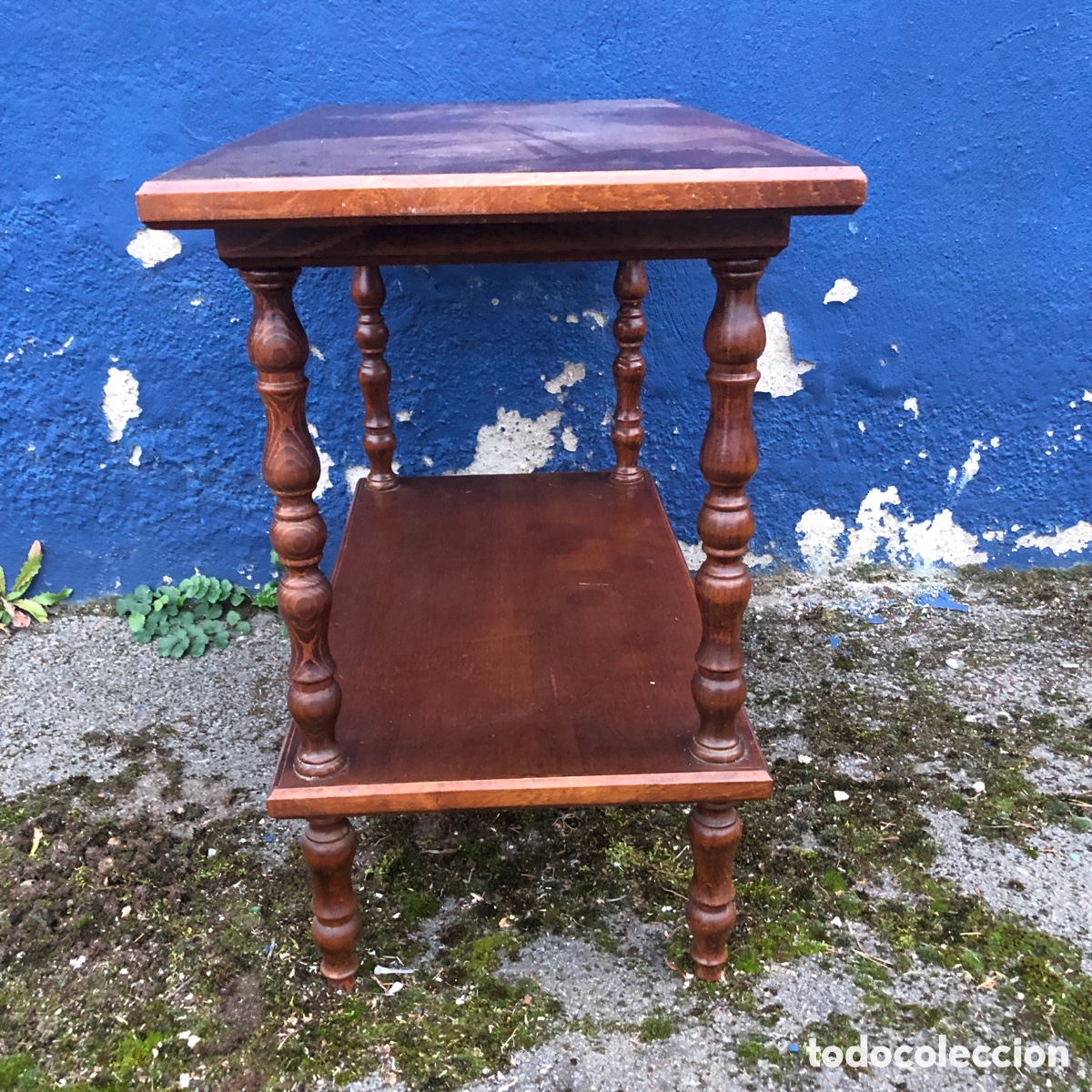 Antig&uuml;edades: ANTIGUA MESA AUXILIAR - Foto 4