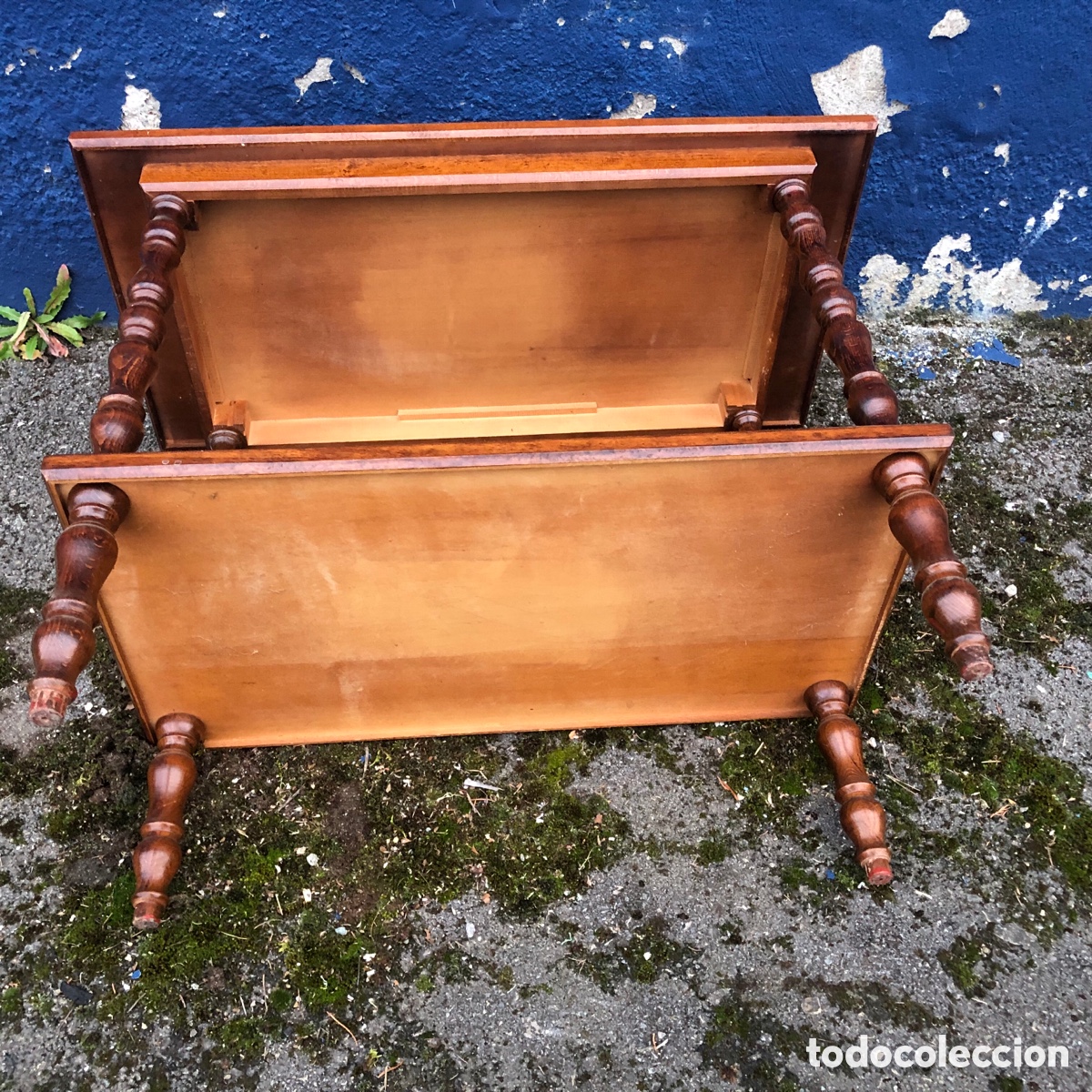 Antig&uuml;edades: ANTIGUA MESA AUXILIAR - Foto 6